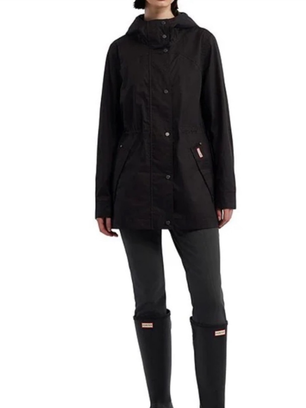 Hunter Adela Hooded Waterproof Jacket